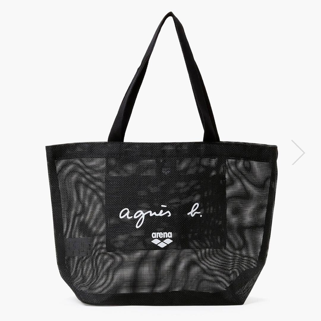 agnes b. arena/collaboration mesh tote 40cm x 30cm x 13cm Novelty