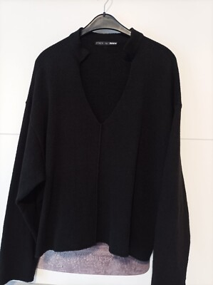 Pullover, Nuu, Gr. L, Schwarz, Boutiqueware, Damenoberbekleidung, Damenmode