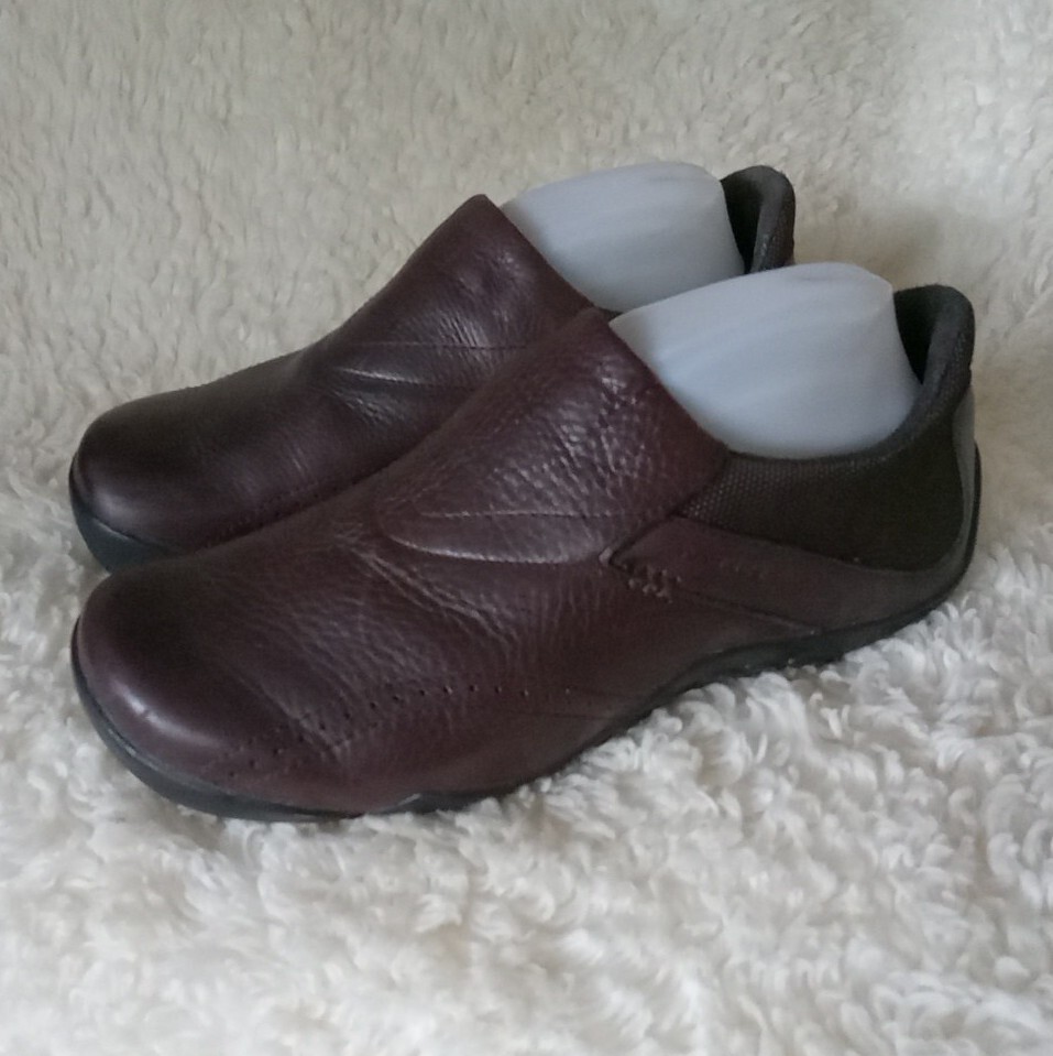 Wolverine Ind Comfort System Brown Leather Slip On Mens Size  display picture 3