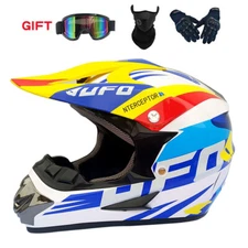 Motocross Motorcycle Helmet Off road Kids Youth Adults for Dirt E-Bike ATV MX DH