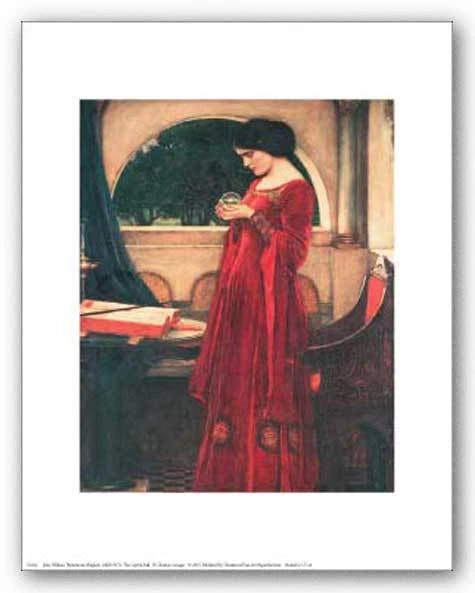 ART PRINT The Crystal Ball John William Waterhouse