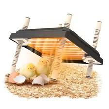 Chick Brooder Heater Plate,Brooder Heater for Chicks,Poultry Coop Heater Black