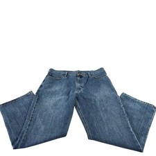 Carhartt Mens Relaxed Fit Straight Leg Blue Denim Jeans 101483-980 38x30