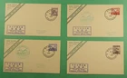 DR WHO 1943 PHILIPPINES 4 FDC JAPANESE OCCUPATION WWII CENSORED R87057