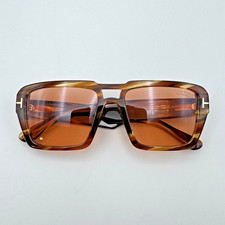 Tom Ford Sunglasses Redford TF1153 55E Havana Navigator Frame Photochromic Lens
