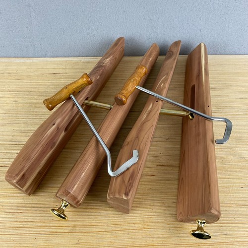 Cedar Boot Tree Shaft Shaper Cowboy & Tall Boot Inserts Shape Holders 14"