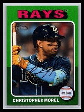 2024 Topps Heritage #575 Christopher Morel Green Border