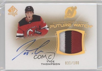 2021 SP Authentic Future Watch /100 Tyce Thompson RPA Rookie Patch Auto RC 04vj