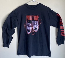Motley Crue Theatre of Pain- Long Sleeve Size:Med- Winterland Tag Vintage 2004