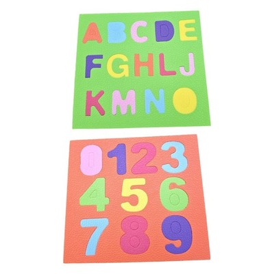 Formpuzzle Spielmatte Schaumstoff Feinmotorik Stofftier Puzzle Wandfliese für Jungen