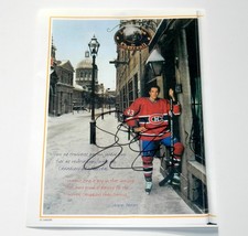 Original NHL  Montreal Canadiens Patrice Brisebois  Signed Photo