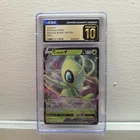 CGC PRISTINE 10 - 2020 POKEMON SWORD & SHIELD BASE SET 001 CELEBI V