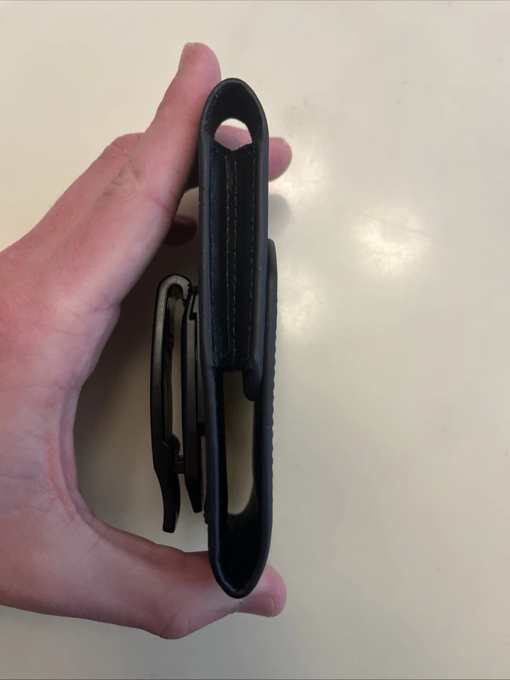 AGF (AT&T) Funda/Funda Universal Premium Cuero Genuino Teléfono para Blackberry Foto 2 de 4