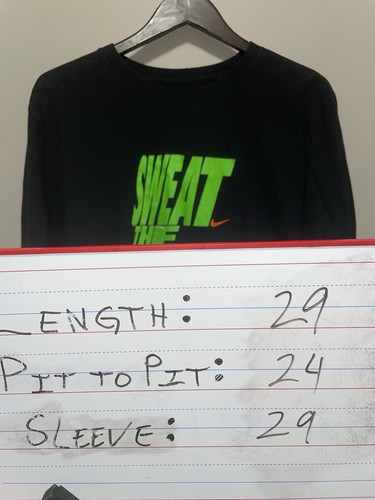 Camiseta Nike Manga Larga Negra Y Neón Para Hombre XL PG4 Gatorade “Suda los Detalles” - Imagen 8 de 8