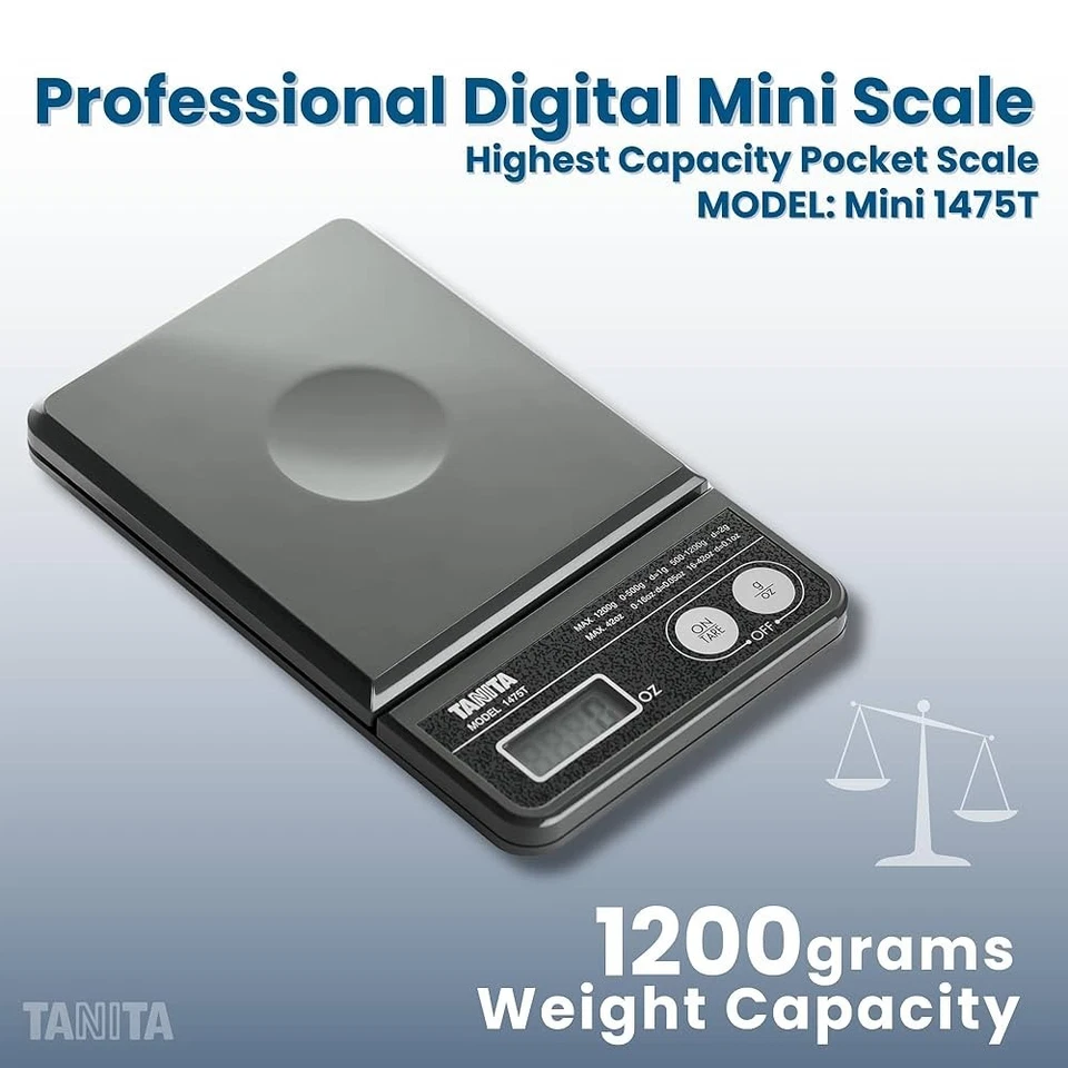 Tanita 1475T Professional High Capacity Scale - Pocket Size - Image 2 of 2