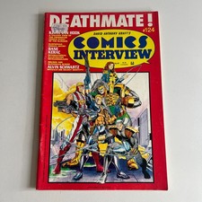 Cover of David Anthony Kraft's Comics Interview #124