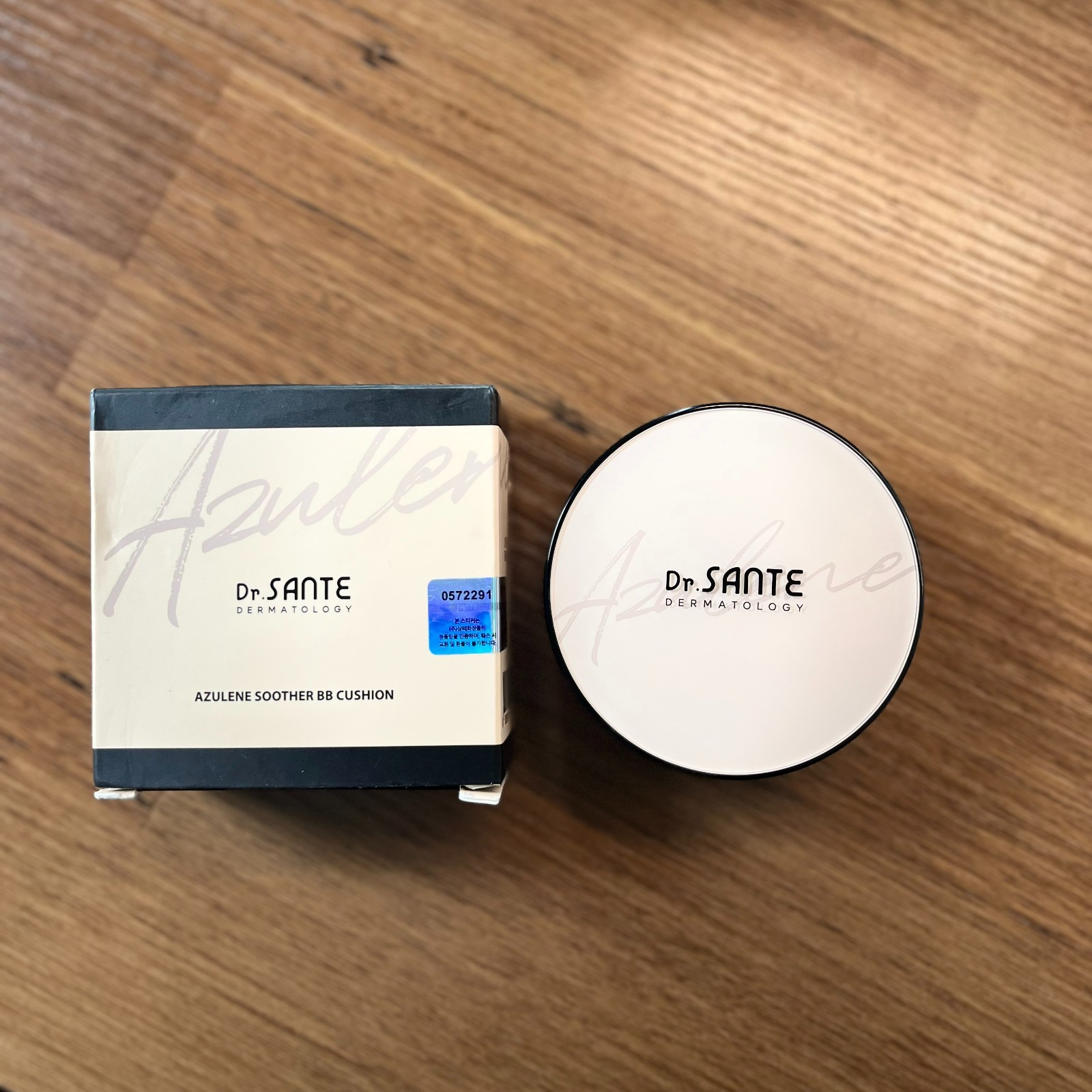 Dr. SANTE Azulene Chupete BB Cojín 15g Hidratante Coreano BB Base Maquillaje