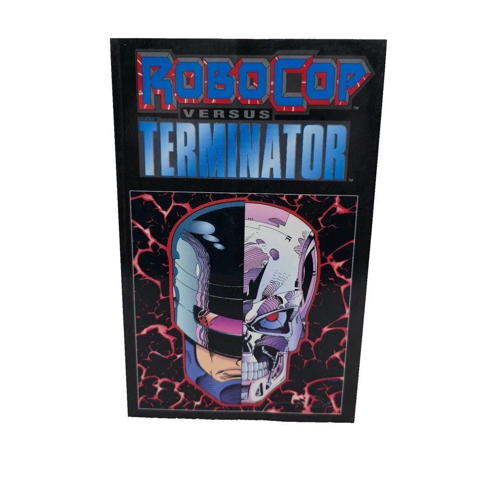 Sistema Robocop vs Terminator Comic Star exclusivo 1992 con insertos Foto 3 de 4