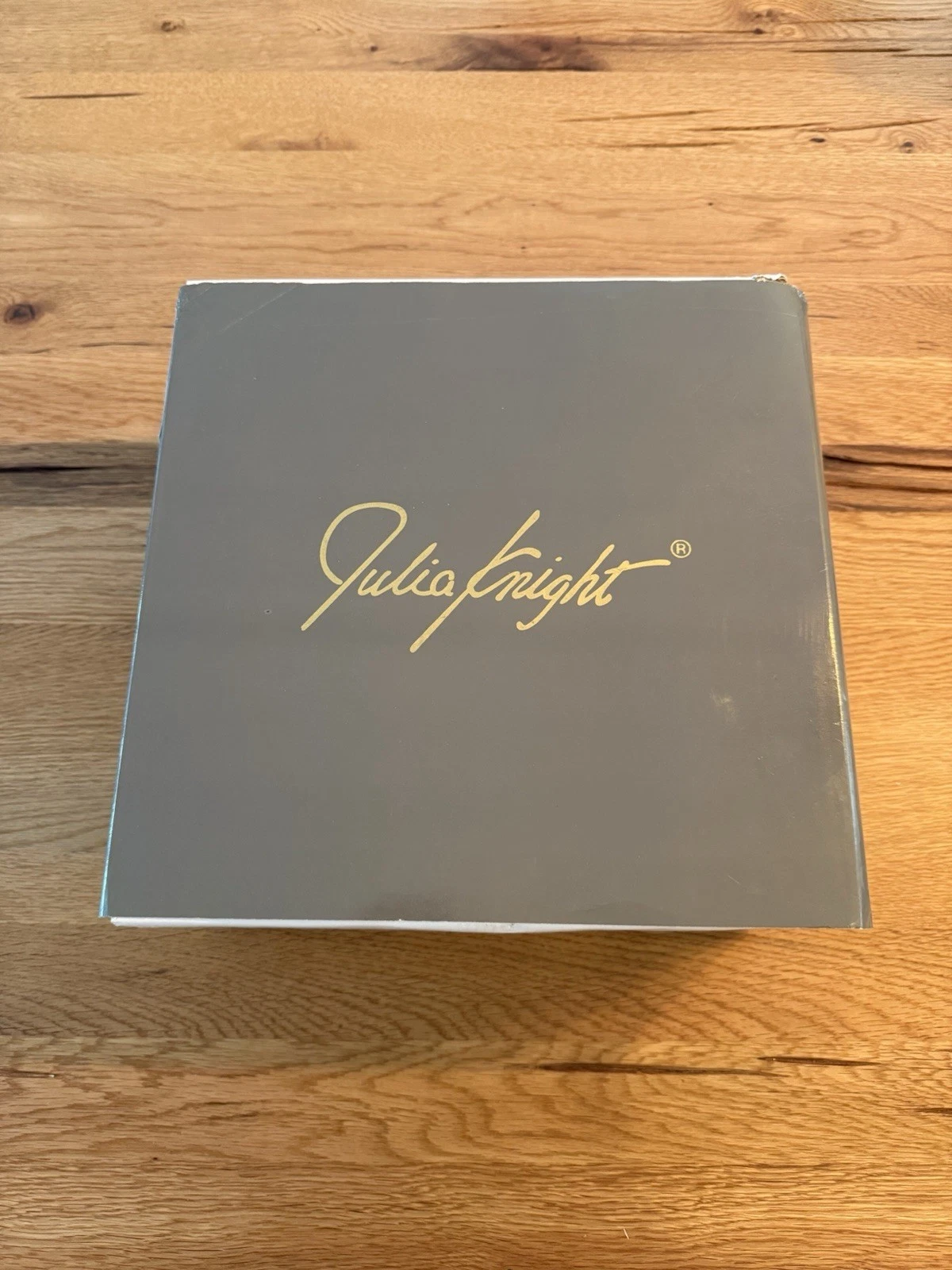 Julia Knight Cascade Serving Bowl 12" Frosted 8554700 - Brand New Box Damaged 2