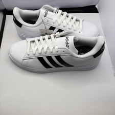 Adidas Women's Grand Court 'White Black' Shoes GW9214
