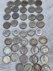 87 Coins 1952 61 63 64 59 90 Percent Silver Roosevelt Dimes  In A Great  Shape