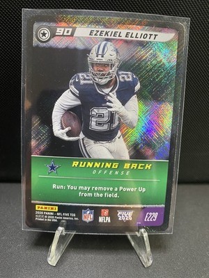 Panini NFL Five 2020 Ezekiel Elliott #E229 Dallas Cowboys Parallel Football