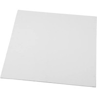 Creativ Company Malplatten Leinwandplatte, Weiß, 30X30 Cm, Dicke 3 Mm, 280 G,...
