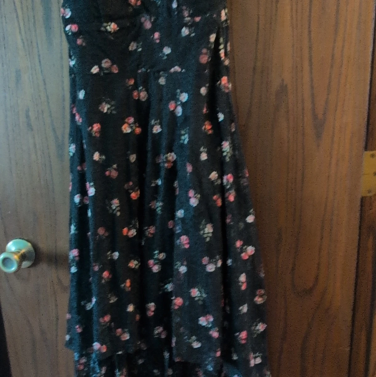 slim fit dress slacks SL Fashions New York Organza Satin Bow Gown main image 0