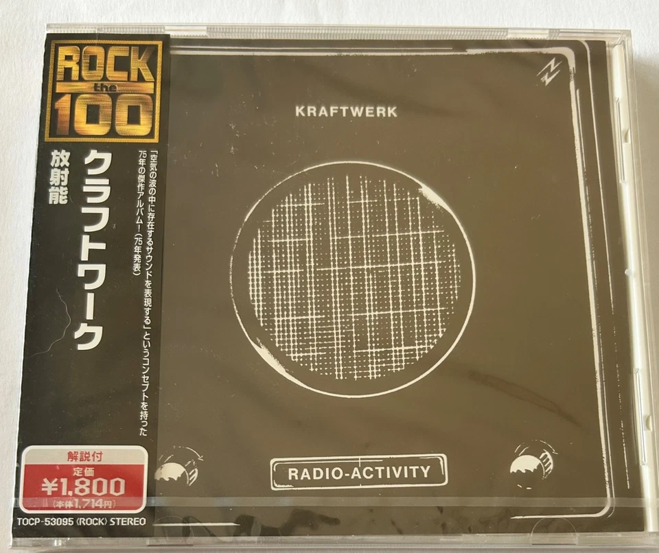 KRAFTWERK RADIO-ACTIVITY PROMO CD Japan OBI insert new Rock serie - Photo 1/2