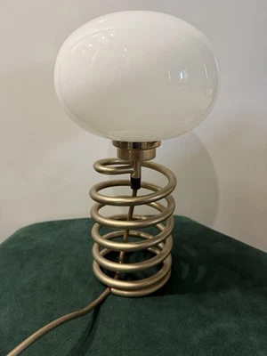 LAMPE RESSORT INGO MAURER DESIGN 20eme SPACE ÂGE - Photo 1/4