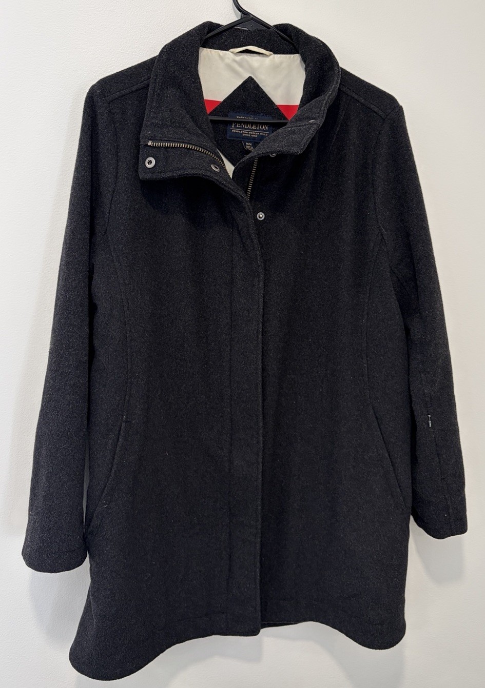 Pendleton Wool Blend Coat Woman’s Medium Campbell… - image 2
