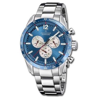 Candino Herrenuhr Edelstahl silber Candino Sport Armbanduhr UC4757/2