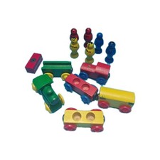 Thomas Brio Compatible Wooden Railway Train Engine Track People Set 13 Vintage