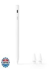 Metapen Pencil Air8 for Apple iPad 2018-2025, 10 Min Faster Charge, Palm Reje