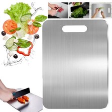 Cutting Boards for Kitchen Outdoo, Double-Sided Food Grade Chopping,Non Toxic US