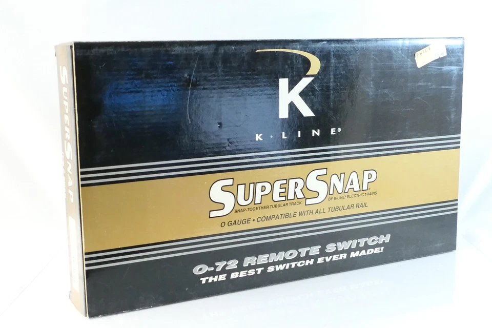 K Line 775 O Scale Track SuperSnap 72 Remote Switch Lefthand - Image 4 of 4