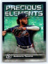 2023 Bowman Platinum - Precious Elements Ambioris Tavarez #PE-14 (RC)
