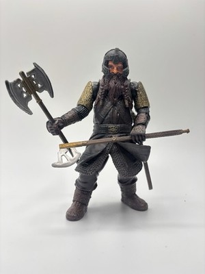 Gimli Helm's Deep Lord of The Rings ToyBiz 2002 5'' Figure 021825AST2-H1