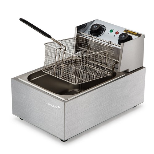 EURO-CHEF Commercial Electric Deep Fryer Frying Basket Chip Cooker Fry Scoop - Picture 9 of 9