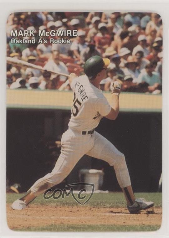 1987 Mother's Cookies Mark McGwire Food Issue Mark McGwire #4 ns8