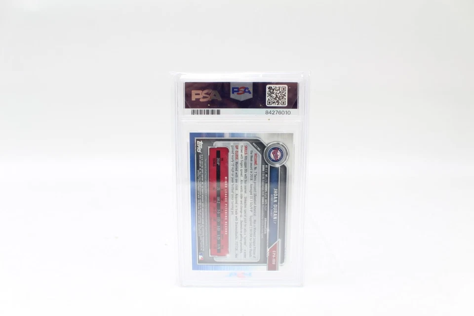 2019 Bowman Chrome Jhoan Duran Prospects Auto-Ref. #CPAJDU - PSA/Auto 10 - Image 3 of 3