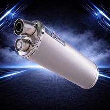 Kawasaki ZXR400 H 1989-1990 Exhaust Silencer Muffler - Twin Port - Titanium