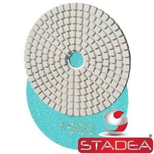 Diamond Polishing Pads 4" Wet/Dry Granite Tile Marble Concrete Stone Grit 1500