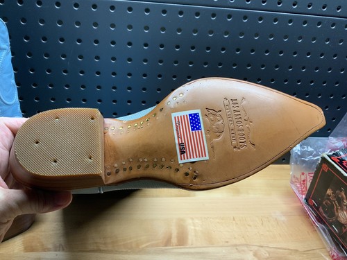 STIVALE WESTERN DONNA LOS ALTOS bambino blu ANELLO PUNTA LUCERTOLA taglia 10 - Foto 13 di 21