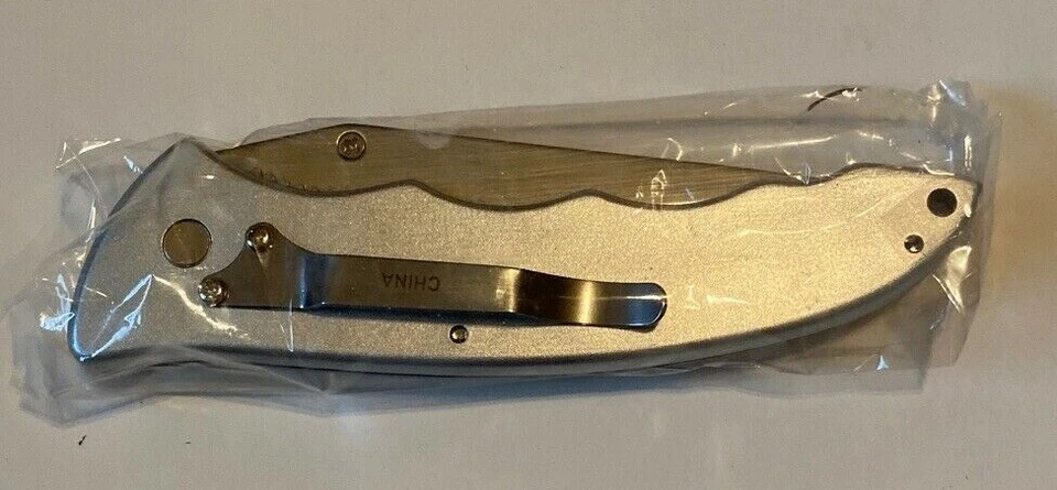 Frost Cutlery Zeppelin Folder Knife 18-027B 5" Stainless Blade - Image 4 of 4