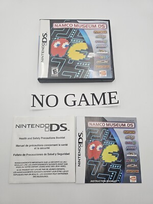 **NO GAME** Namco Museum Nintendo DS OEM Case Insert Only Arcade Pac-Man Galaga