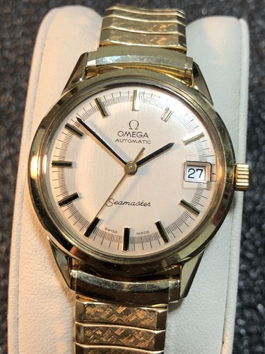 Vintage Omega Seamaster Swiss 10K GF Watch Automatic 34mm FULLY SERVICED - Picture 2 of 24