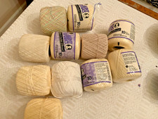 10 balls skins  Aunt Lydia's Classic Crochet Thread Classic yarn