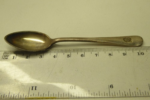 VINTAGE P&O EPNS SOUVENIR TEASPOON STEAMSHIP SHIP LINER MAPPIN & WEBB - Picture 5 of 5