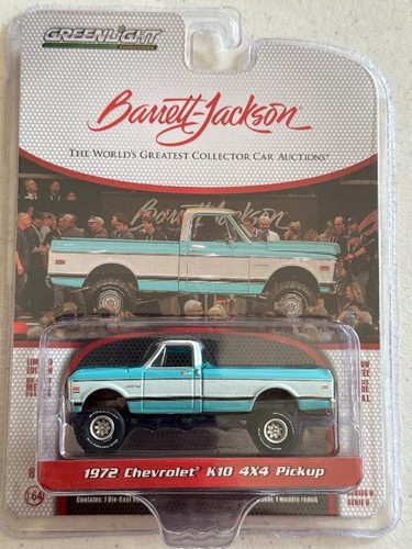 1:64 GreenLight *BARRETT-JACKSON 6* Blue & White 1972 - Foto 4